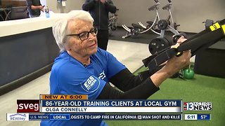 86-year-old Olympian now personal trainer