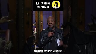 DAVE CHAPPELLE ON SATURDAY NIGHT LIVE | MESSAGE TO YE