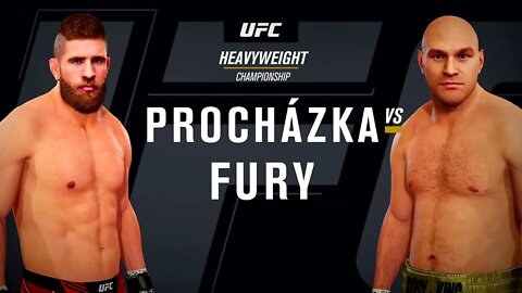 EA Sports UFC 4 Gameplay Tyson Fury vs Jiri Prochazka