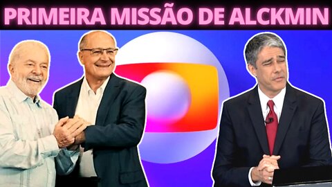 SERÁ POSSÍVEL? Alckmin quer que Lula e Globo façam as pazes