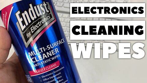 How to Clean Your Electronics with Endust Electronics Wipes