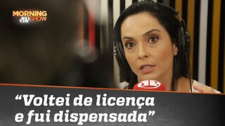 Demitida da Globo, Izabella Camargo conta se ela se sentiu desamparada pela emissora