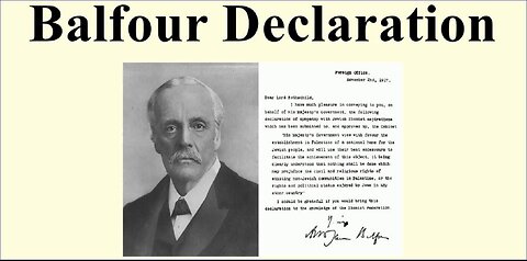 Balfour Declaration: Is the Rothschild Estate liable >Broken Agreement concerning Palestine ?