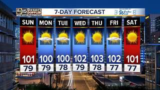 Heat lingers around the Valley for start of Fall