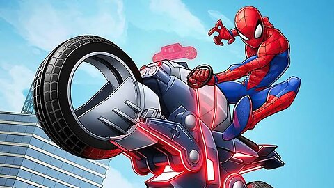 GTA 5 Spiderman Motorcycle Fails_Ragdolls (Euphoria Physics_ Jumps_ Funny Moments)