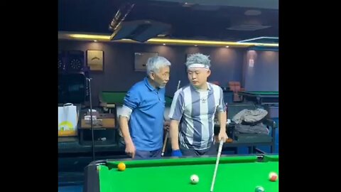 Funny video billiards million views p5