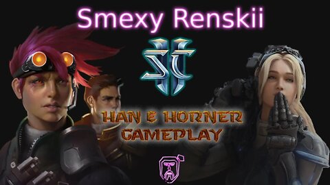 Starcraft 2 Co-op Commanders - Brutal Difficulty - Han & Horner Gameplay #2 - Smexy Renskii