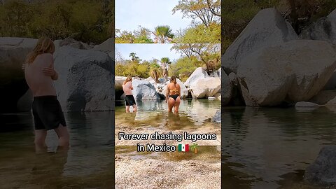 Lagoon is featured in our ranch video! #mexicotravel #vanlife #outdoors #adventure #hiking #shors