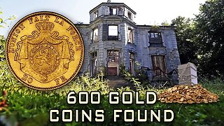 600 Gold Coins Found In Abandoned House!