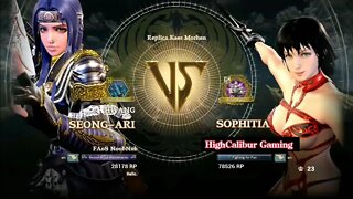 SoulCalibur VI: Sophitia vs. Hwang (FAos NoobNub)