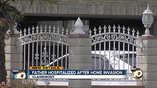 Clairemont home invasion sends man to hospital