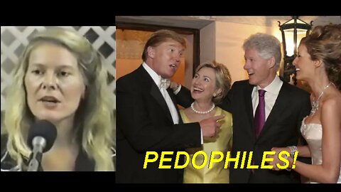 Pedophile Child Raper Bisexuals Psychopaths Hillary and Bill Clinton in Plain Sight!