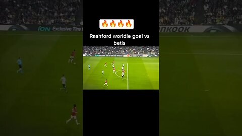 RASHFORD's goal against real betis (Manchester united vs real betis europa league 2022/2023 )