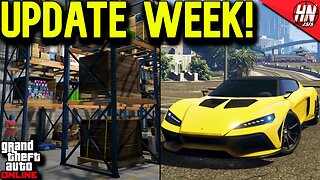 GTA Online Update Week - 2X$ CEO CRATES & MORE!