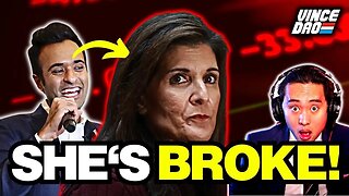 Vivek Ramaswamy CLOWNS Nikki Haley For Going BROKE After Donors CANCEL Funds!