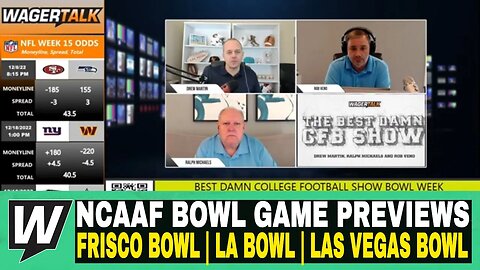 Best Damn College Football Show | NCAAF Bowl Game Previews | Frisco Bowl | LA Bowl | Las Vegas Bowl
