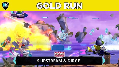 Angry Birds Transformers Slipstream & Dirge - Legendary Gold Run