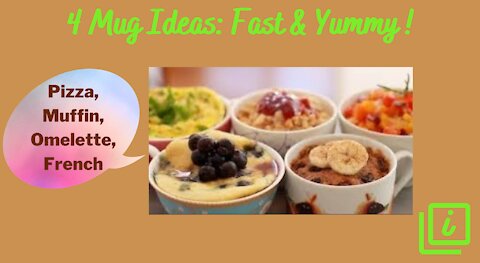 4 Fast Mug Breakfast Ideas: Easy and Yummy !