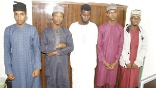 Four bag two weeks jail term and ordered to sweep the premises of the Nigeria Immigration Service.