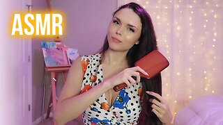 ASMR // Hair Brushing, Tapping and Whispering to Help You Relax