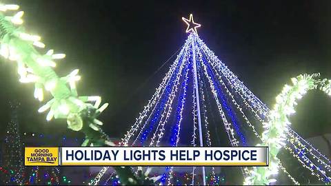 Christmas crazy for good cause; Lights of Lake Park in Largo raises money for hospice care