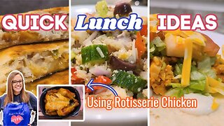 QUICK & EASY LUNCH RECIPES | STAY AT HOME LUNCH IDEAS | WORK FROM HOME LUNCHES