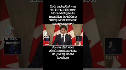 Justin Trudeau on Canadian Banks
