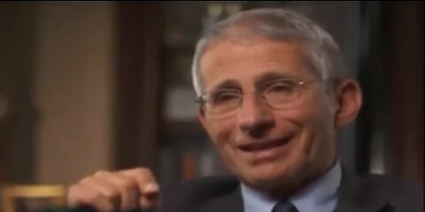 Dr Fauci exposes the vaccine