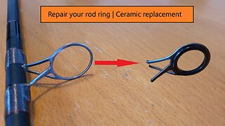 Easiest fix for a broken rod ring [Ceramic replacement]