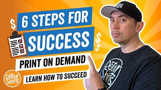 How To Be Successful with Print on Demand - A Beginners Guide. Follow These Steps & Avoid Mistakes!