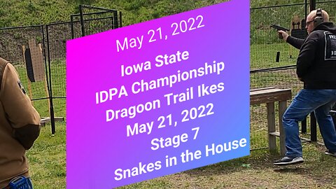 Iowa State IDPA Championship Stage 7 Snakes in the House