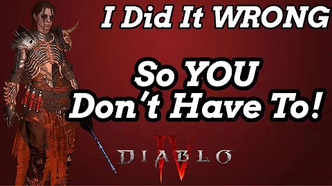 (DAMAGE For DUMMIES) A Beginners Guide To Damage || Diablo 4