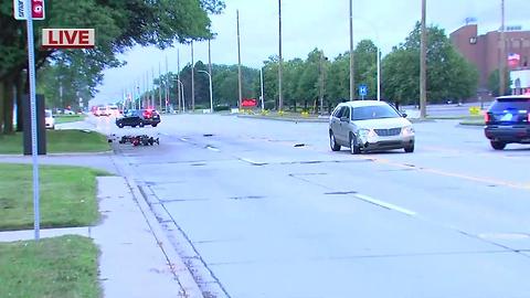 Dequindre closed at 11 Mile after wheelchair-bound person hit by car