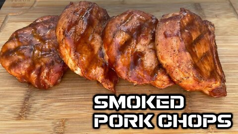 Smoked Pork Chops | Smoked BBQ Pork Chops | @CharGriller 980