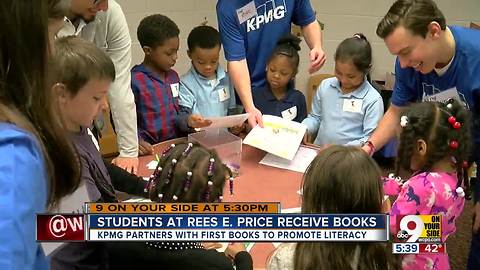 KPMG provides books for Rees E. Price School