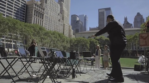 NYC Subway Performers Form First Wi-Fi Orchestra