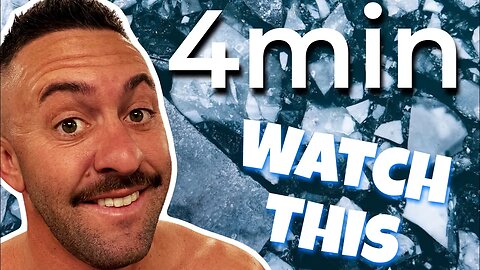 4 Minute Cold Plunge - Let’s Do This Together
