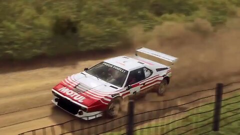 DiRT Rally 2 - Replay - BMW M1 Procar at Elsthorpe Sprint Reverse