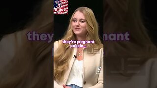 Michael Knowles TRIGGERS Woke Feminist Who Calls Mom's "Pregnant People" #shorts #shortsfeed