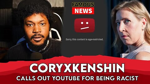 CoryXKenshin Calls Out YouTube For Being Racist & Jack Septic Eye Responds Famous News