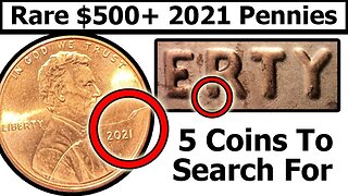 5 Different Rare 2021 Pennies You Should Search For In Pocket Change (& How To Look For Them)