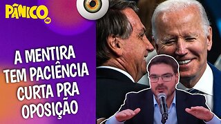 Constantino: 'ENCONTRO COM BIDEN PROVOU QUE BOLSONARO NÃO É O PÁRIA INTERNACIONAL DAS NARRATIVAS'