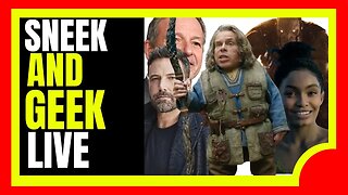 SNEEK N GEEK LIVE: Willow Cancelled/Zack Snyder/Ben Affleck/Tinkerbell/Bob Iger