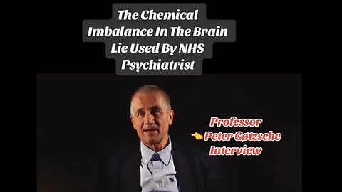 Chemical Imbalance In The Brain Is A Lie