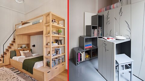 Creative & Smart STORAGE Ideas For Your SMALL Apartment | Space Saving Furniture!