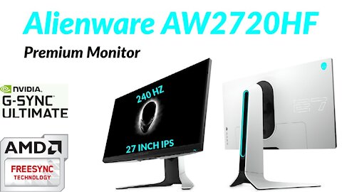 Alienware AW2720HF - The Most Premium Monitor