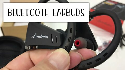 $10 Bluetooth Wireless Sport Headphone Earbuds with Microphone by Landnics Review
