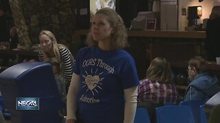 Families with adopted children come together