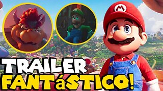 Trailer Maravilhoso de The Super Mario Bros: Movie