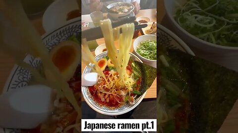 Japan Ramen pt.1 #ramen #eating #japanese #food only $9
